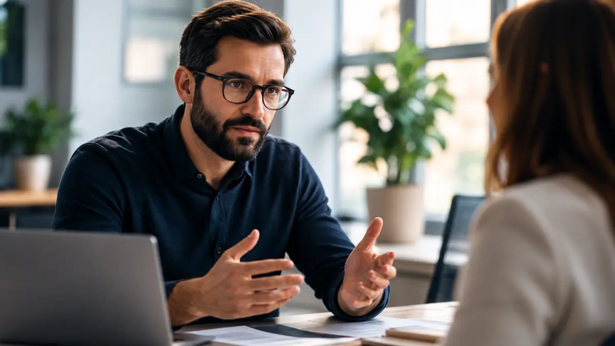Discuție despre o decizie financiară